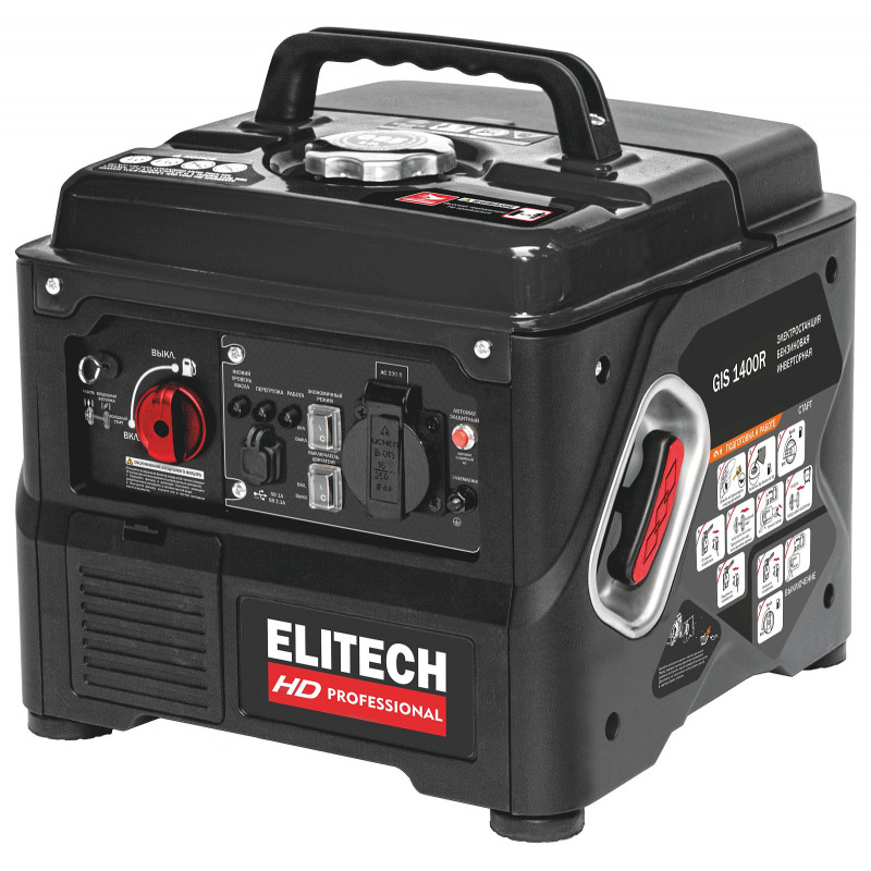 Генератор бензиновый ELITECH HD GIS 1400R