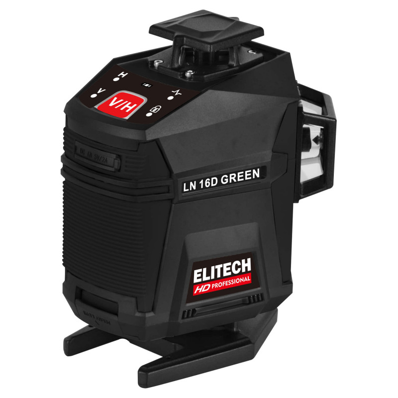 Лазерный нивелир ELITECH HD LN 16D GREEN