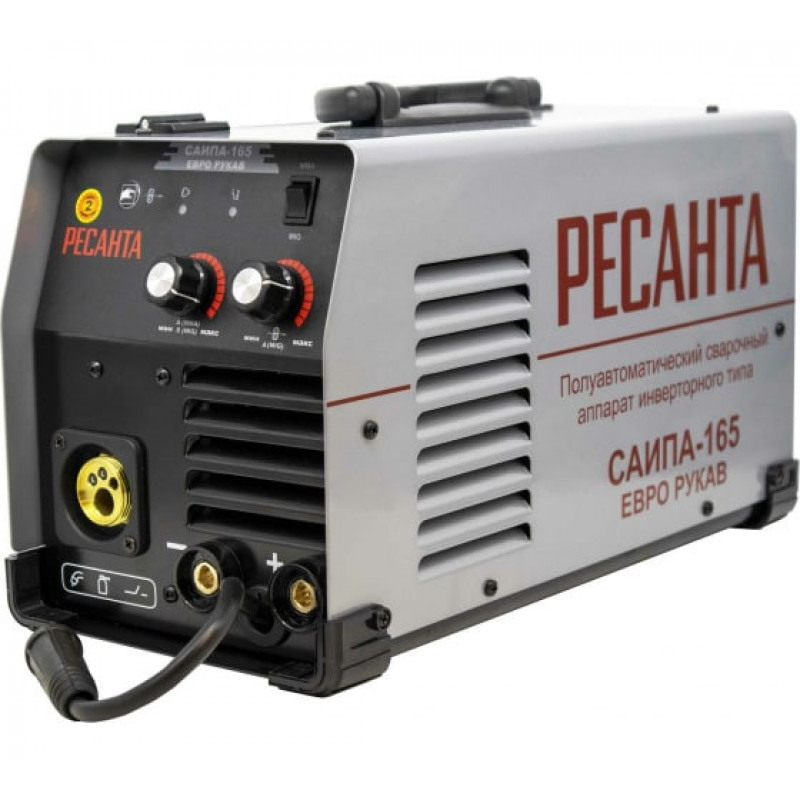 Сварочный полуавтомат Ресанта САИПА-165 Евро рукав MIG/MAG 65/95