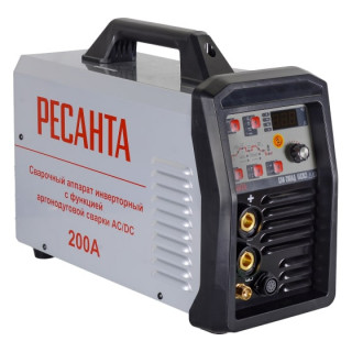 Сварочный инверторный аппарат Ресанта САИ-200АД АС/DC